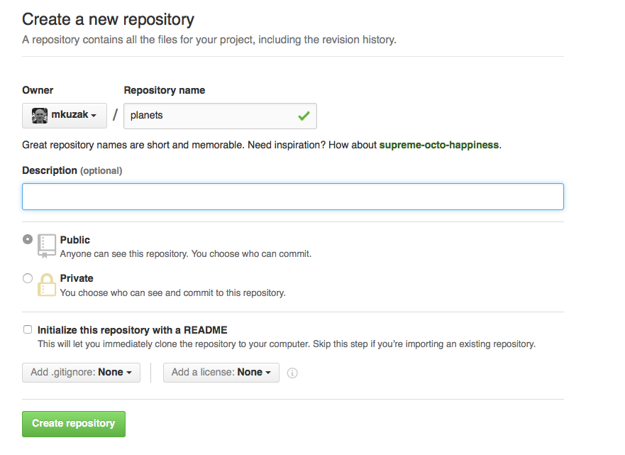 Creando un Repositorio en GitHub (Paso 2)